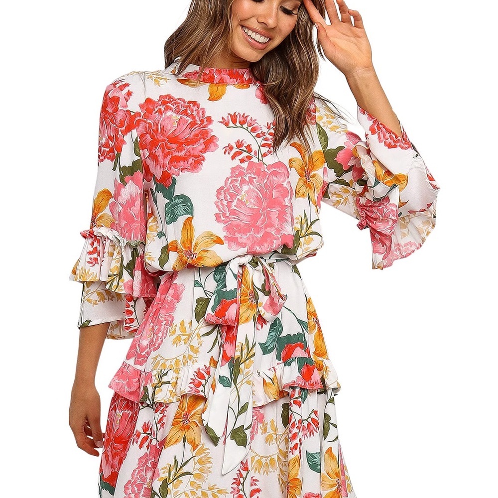 Petal & Pup Peta Dress White